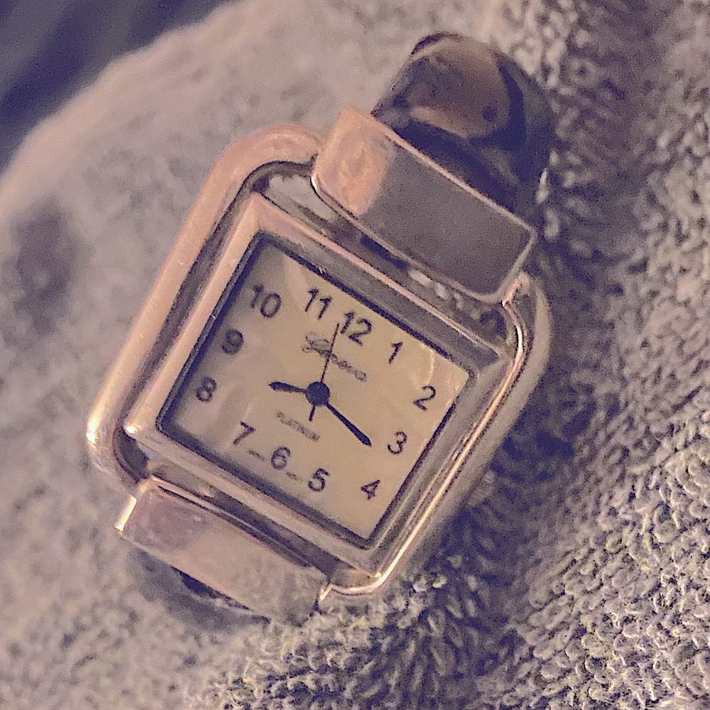 Geneva Back Soft Cuff Vanity Watch